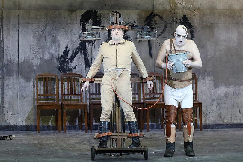 Christian Gerhaher als Wozzeck im Nationaltheater.