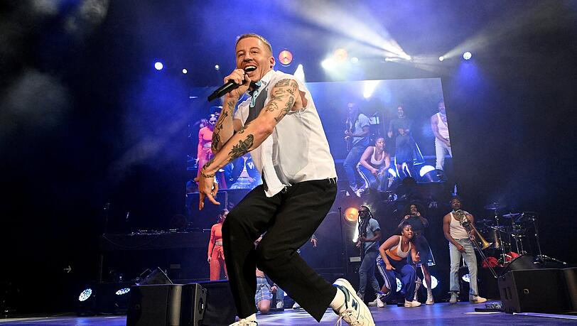 Ben Haggerty alias Macklemore begeistert die Olympiahalle.