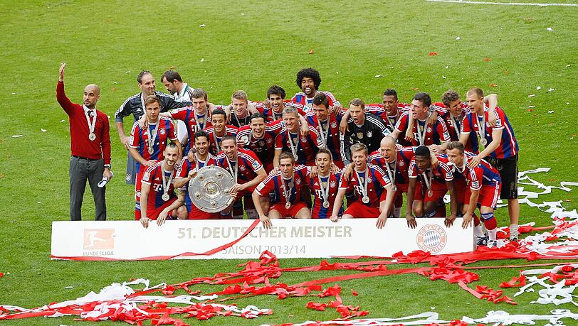 So sehen Sieger aus! Die Bayern gewinnen den 24. Meistertitel So sehen Sieger aus! Die Bayern gewinnen den 24. Meistertitel