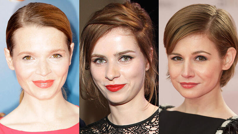 Karoline Herfurth, Nora Tschirner und Josefine Preuß (v.li.) bei Filmpremieren Karoline Herfurth, Nora Tschirner und Josefine Preuß (v.li.) bei Filmpremieren