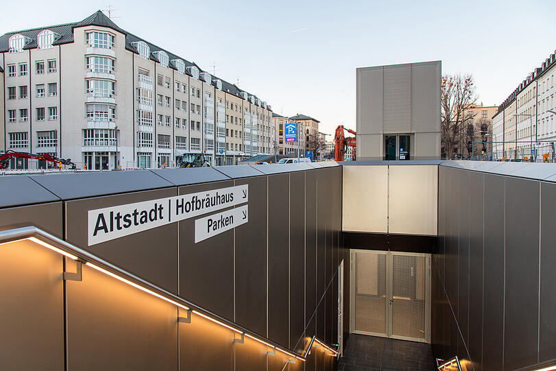 Das Parkhaus gilt als eines der modernsten Deutschlands.