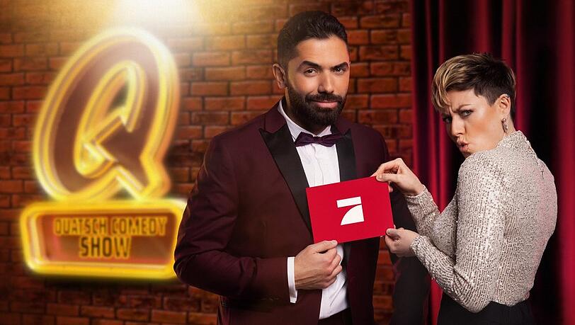 Tahnee und Khalid Bounourar übernehmen die Moderatrion der Show.