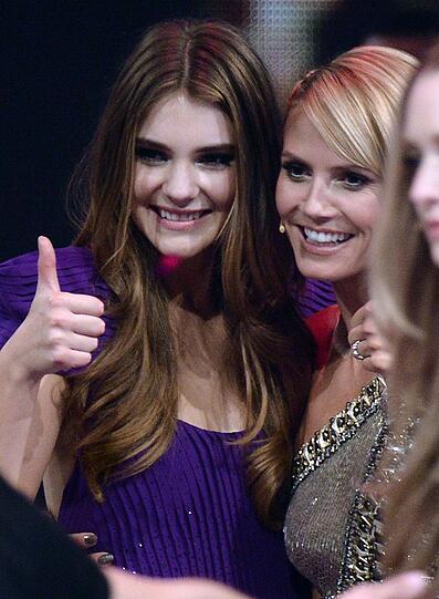 Stefanie Giesinger gewinnt im Mai das Finale der neunten Staffel von Heidi Klums "Germany's Next Topmodel".