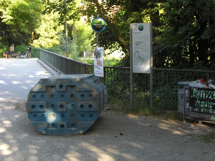 ...an der Schleusenbrücke...