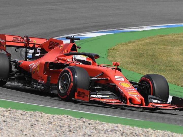 Sebastian Vettel schied bereits in der ersten Runde des Qualifyings aus.