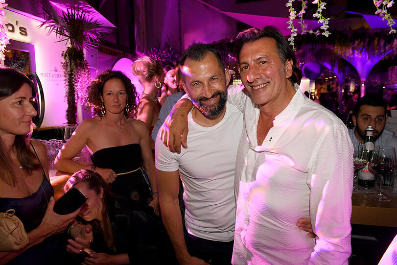 Hasan "Brazzo" Salihamidžić mit Ugo Crocamo
