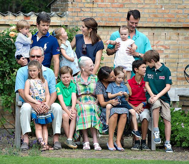 Die dänische Königsfamilie.