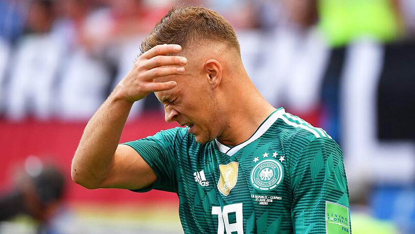 Erlebte eine enttäuschende Saison 2017/18: Joshua Kimmich vom FC Bayern. Erlebte eine enttäuschende Saison 2017/18: Joshua Kimmich vom FC Bayern.