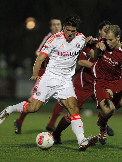 Gomez-Comeback beim Bayern-Test in Markt Schwaben - die Bilder.