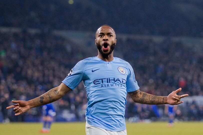 Platz 4 Raheem Sterling (Manchester City): 41 Tore in 61 Spielen