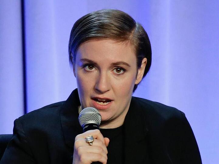 Ihr ganzer Körper rebellierte: Lena Dunham.