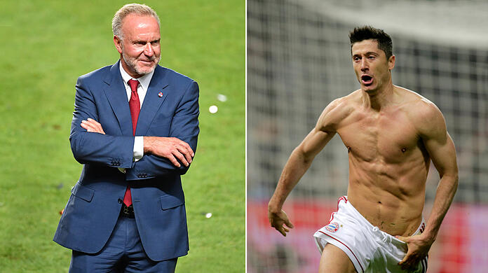 Lobt Lewandowskis "Lifestyle": Bayern-Boss Karl-Heinz Rummenigge.