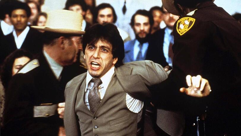 Al Pacino im Filmklassiker "... und Gerechtigkeit f&uuml;r alle" von 1979.