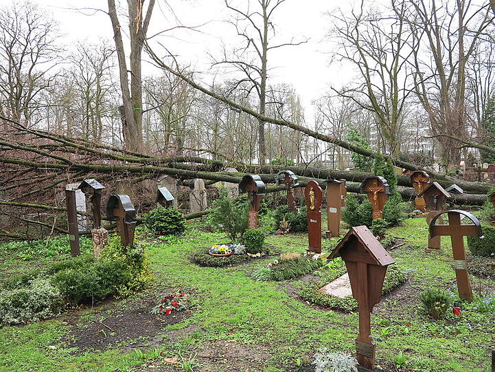 Weitere Aufnahmen vom Ostfriedhof.