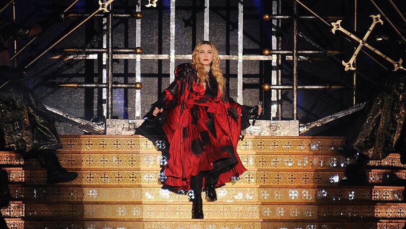Madonna auf der Bühne - erstmal nicht mehr.