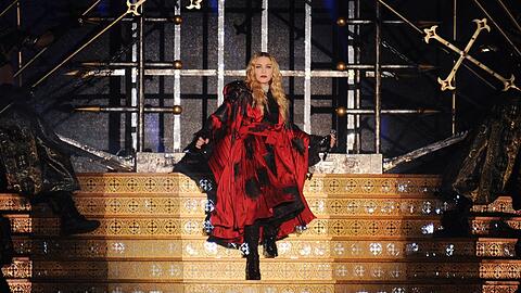 Madonna auf der Bühne - erstmal nicht mehr.