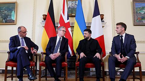Die E3-Gruppe war bereits im vergangenen Jahr &uuml;ber Gespr&auml;che mit den USA und der Ukraine an den Bem&uuml;hungen um ein Ende des Krieges beteiligt. (Archivbild)