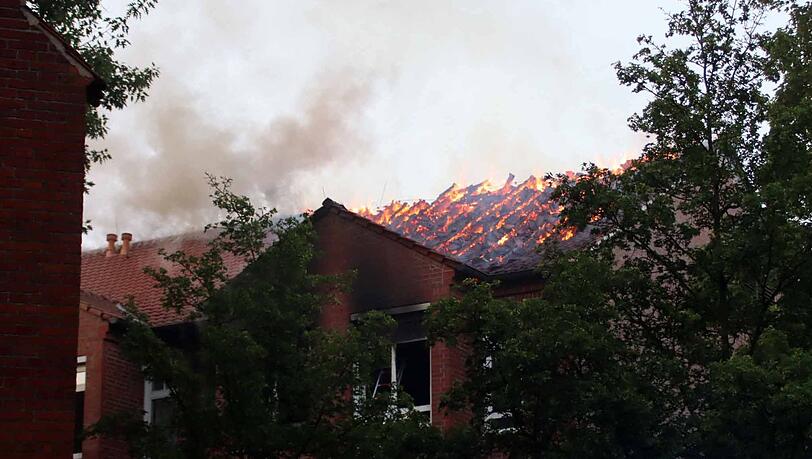 In einem Krankenhaus in Ludwigslust ist ein Feuer ausgebrochen. In einem Krankenhaus in Ludwigslust ist ein Feuer ausgebrochen.