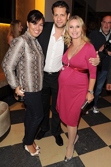 Nika Schottenhamel mit Tobias Schnappinger und Eva Grünbauer