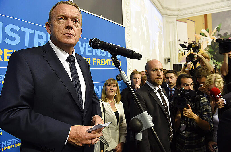 Lars Lokke Rasmussen wird Ministerpräsident Dänemarks. Über das außerordentlich starke Wahlergebnis der Rechtspopulisten ist auch er nicht begeistert.