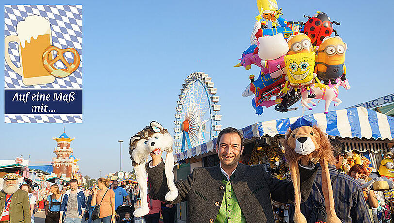 Zwischen Haustierhusky- und Löwenmütze: Hellabrunn-Direktor Rasem Baban ist ein großer Freund des Oktoberfests. Zwischen Haustierhusky- und Löwenmütze: Hellabrunn-Direktor Rasem Baban ist ein großer Freund des Oktoberfests.