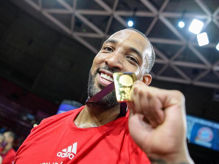 Derrick Williams von München. Foto: Matthias Balk/Archivbild