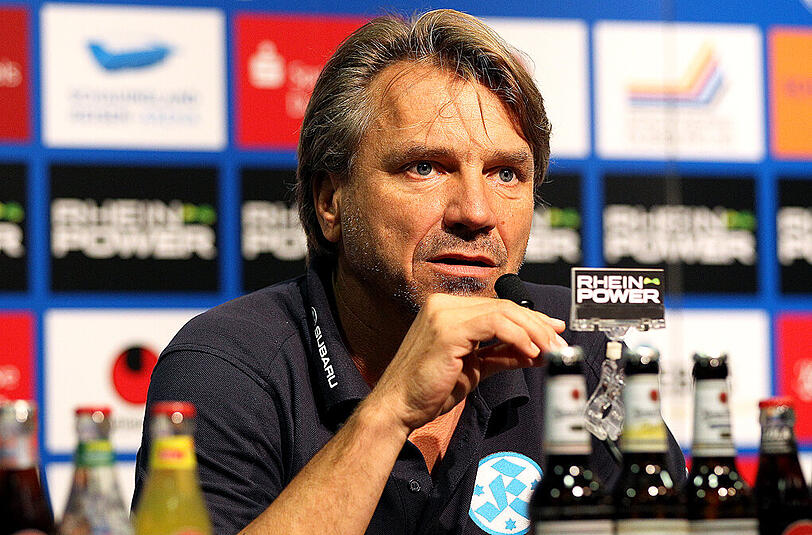 Horst Steffen, Trainer der Stuttgarter Kickers.