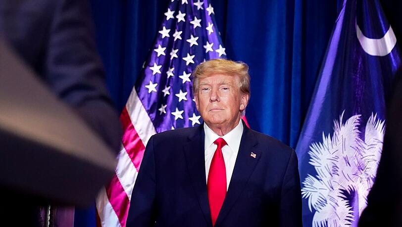 Donald Trump bei einer Wahlkampfveranstaltung in South Carolina.