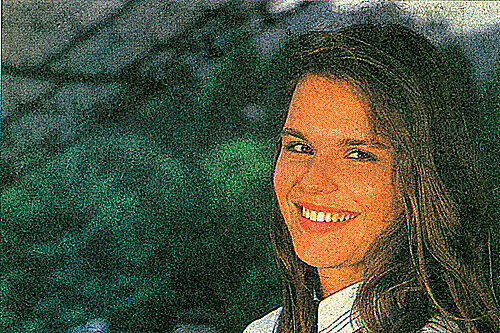 1988: Claudia Reicherzer (damals 21) gewinnt die Wahl zur &bdquo;Schönen Münchnerin&ldquo;.