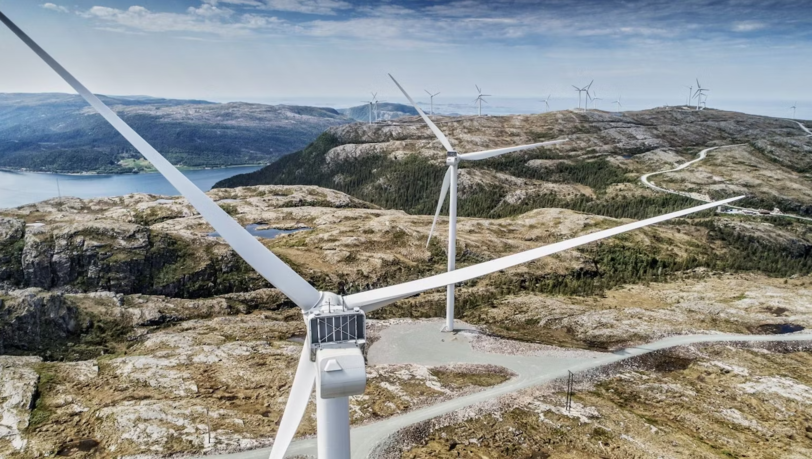 Eines der Windpark-Projekte der SWM und Tr&oslash;nderenergi in Norwegen.