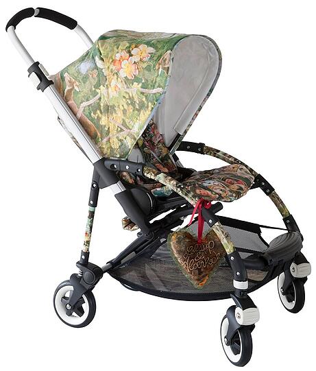 Auch für die ganz Kleinen wird der Wiesn-Ausflug zum stylischen Abenteuer: Der Bee-Kinderwagen von Bugaboo hat Waldoptik - entworfen von Luxustrachten-Designerin Lola Paltinger. Ein Bee kostet rund 600 €. Das Wiesn-Sondermodell bleibt aber vorerst ein unverkäufliches Unikat.