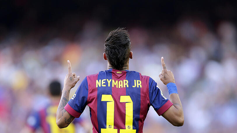 Neymar im Trikot des FC Barcelona.