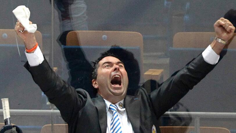 EHC-Manager Christian Winkler. EHC-Manager Christian Winkler.