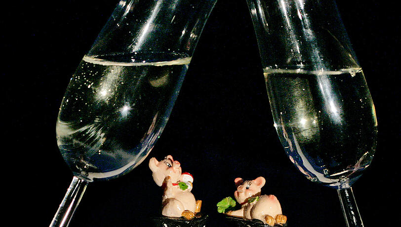 Silvester ist der Abend, an dem man die guten Vorsätze und Wünsche fürs neue Jahr formuliert. Foto: Daniel Bockwoldt.