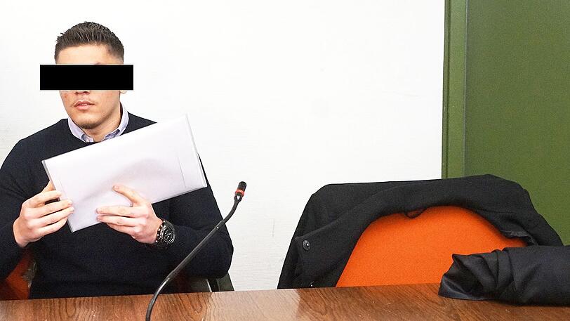 Der Angeklagte.