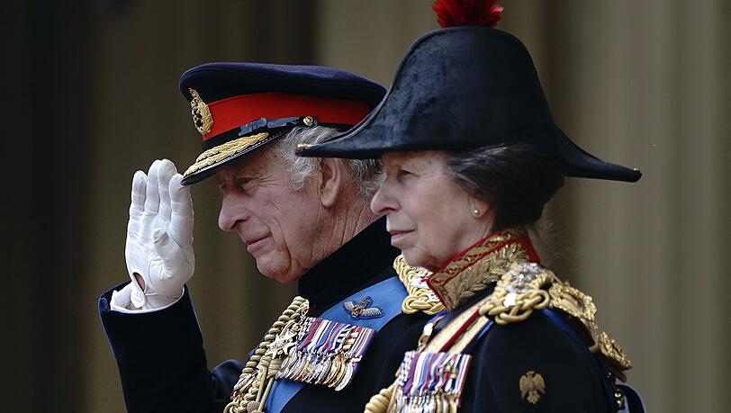 König Charles ist in Sorge um Prinzessin Anne.