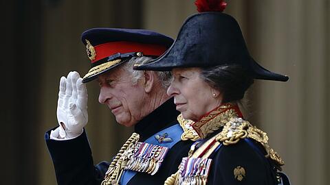 König Charles ist in Sorge um Prinzessin Anne.