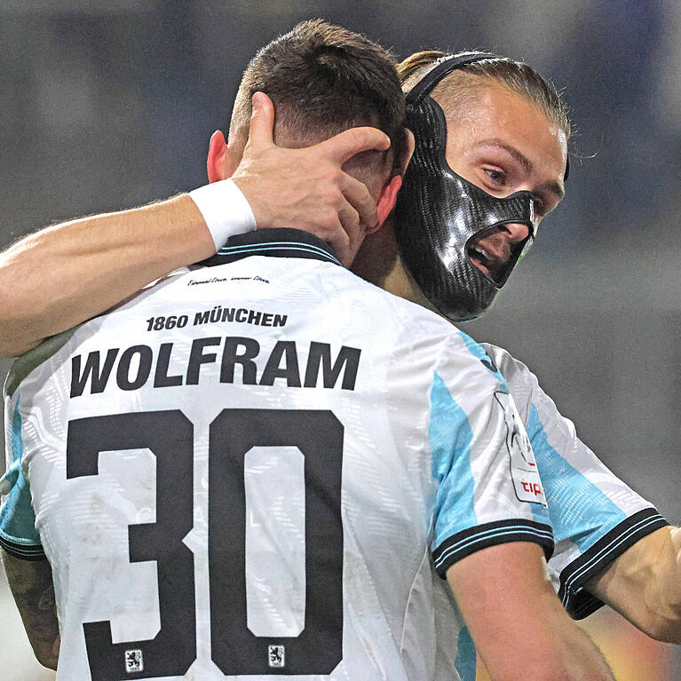 Die Torsch&uuml;tzen der L&ouml;wen gegen Aue: Maximilian Wolfram und Sigurd Haugen