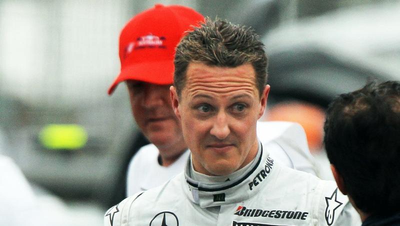 Platz zehn, das ist schwer zu glauben: Michael Schumacher. Platz zehn, das ist schwer zu glauben: Michael Schumacher.