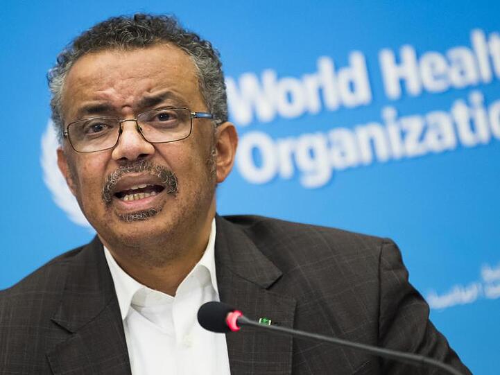 WHO-Generalsekretär Tedros Adhanom Ghebreyesus.