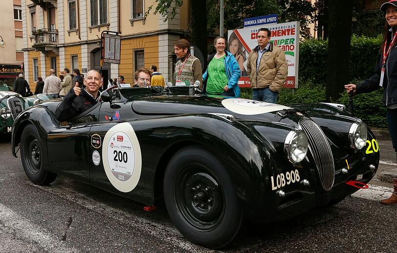 Bilder von der Mile Miglia 2013