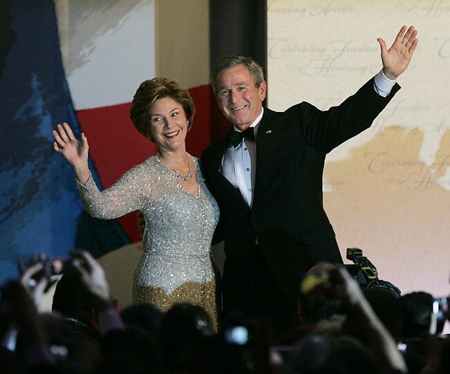 Laura und George W. Bush