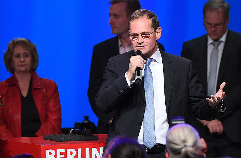 Berlins Regierender Bürgermeister Michael Müller (SPD) muss sich nach einem neuen Koalitionspartner umsehen.