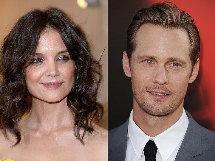 Steuern diese beiden auf eine Beziehung zu? Katie Holmes und Alexander Skarsgaard