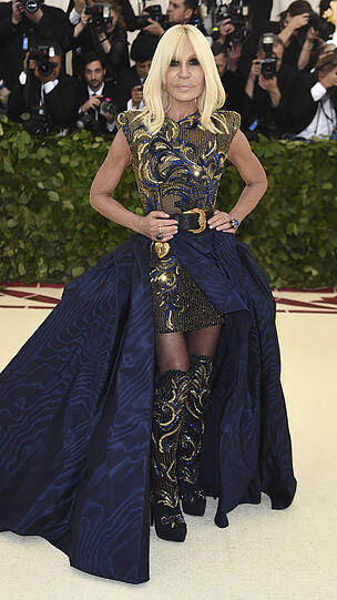Donatella Versace.