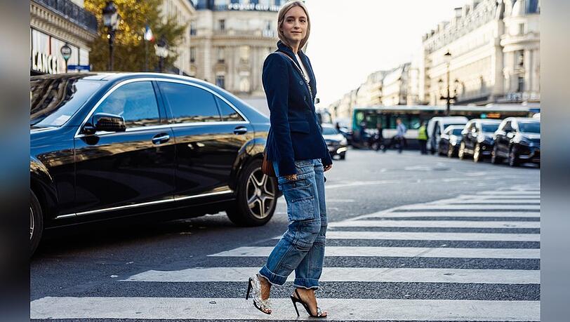 Fashion-Bloggerin Charlotte Groeneveld zeigt auf ihrem Instagram-Account diverse Baggy-Jeans-Styles.