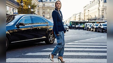 Fashion-Bloggerin Charlotte Groeneveld zeigt auf ihrem Instagram-Account diverse Baggy-Jeans-Styles.