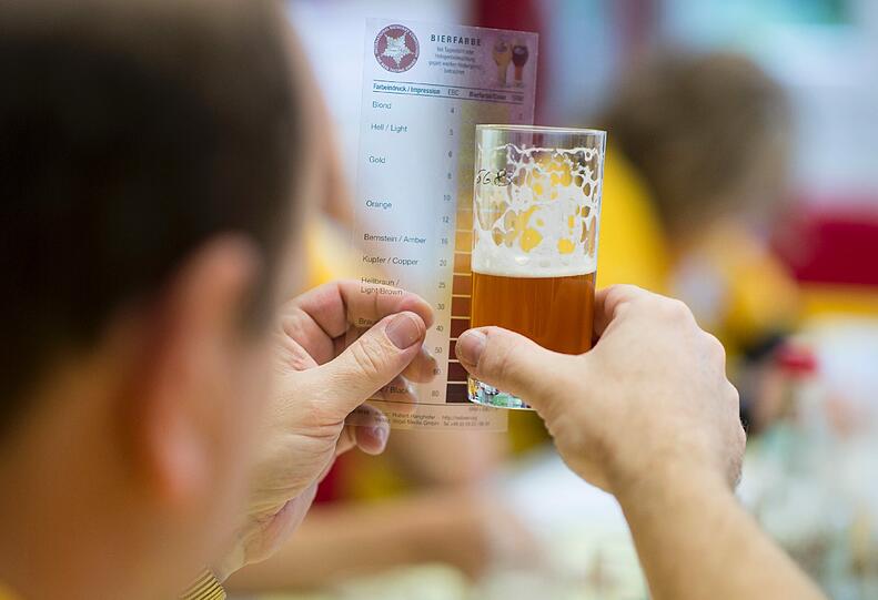 Insgesamt 102 Bier-Experten verkosten in Gräfelfing 1366 Biere aus 45 Laendern in 50 verschiedenen Kategorien. Am European Beer Star duerfen Braueren aus der ganzen Welt teilnehmen die nach der traditionellen, europaeischen Brauart Bier herstellen. Der Gewinner wird am 14.11.12 auf der Brau Beviale in Nuernberg bekannt gegeben.