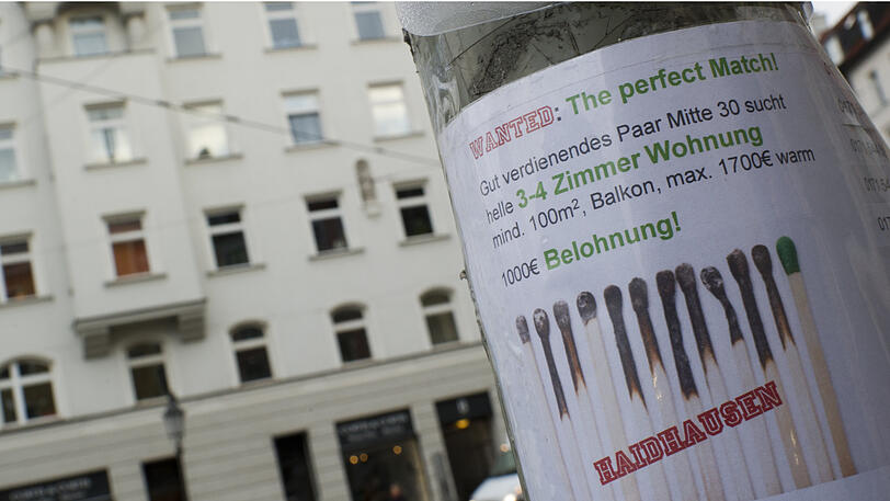 In München die Wunsch-Wohnung finden? So gut wie unmöglich!