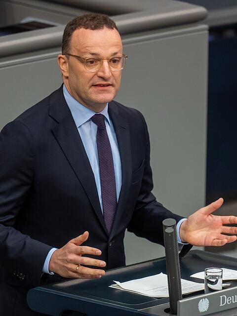 Jens Spahn, CDU/CSU Fraktionsvorsitzender im Bundestag